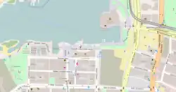 Map of Main Street-Science World Expo Line SkyTrain Station to Hinge Park