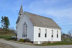 Methodist church at Hiramsburg