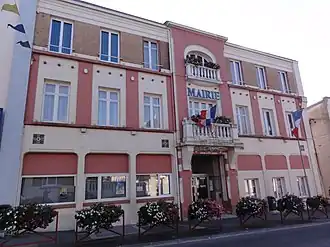 The town hall of Hirson