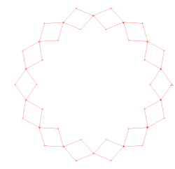 Simple Hoberman mechanism