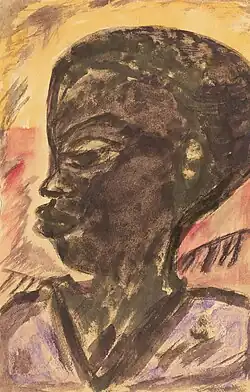 Portrait of a boy by Holcha Krake, c.1932