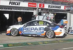 The Holden VF Commodore of Nick Percat at the 2015 Clipsal 500 Adelaide