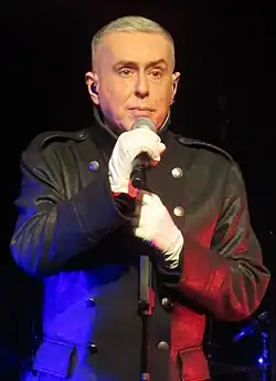 Johnson performing in 2014