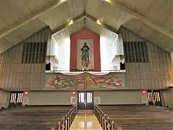 Main nave toward gallery