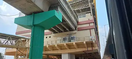 This metro station on U/C as of September 2023