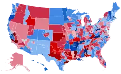House results shaded by margin