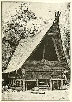 House of a Toba Batak chief.