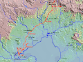 Route of Hume & Hovell expedition 15 to 19 December 1824