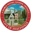 Official seal of Hyattsville, Maryland