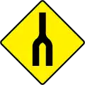 W 095 Dual Carriageway Ends
