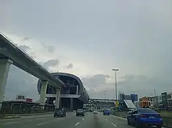 Station outview from LDP Northbound.