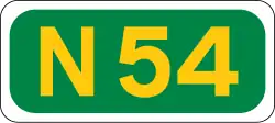 N54 road shield}}