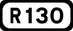 R130 road shield}}