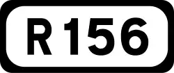 R156 road shield}}