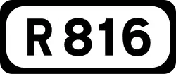 R816 road shield}}