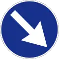 Keep right