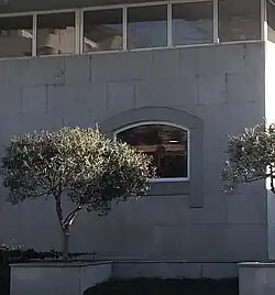 Replica window of the old Municipal Slaughterhouse at the Hotel Ibis Guimarães