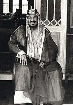 Image 23Abdulaziz Al Saud, founder of Saudi Arabia (from History of Saudi Arabia)