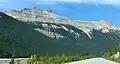 Southeast aspect from Icefields Parkway