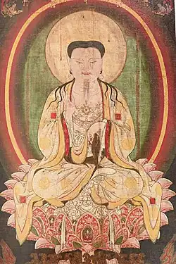 Details of the main image of the original painting