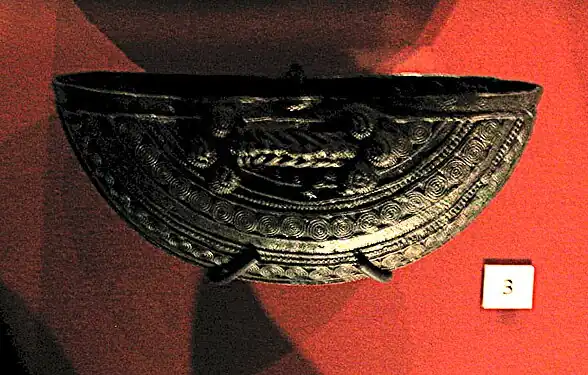 Image 3An Igbo Ukwu bronze ceremonial vessel made around the 9th century AD. Credit: Ukabia More about this picture on Archaeology of Igbo-Ukwu...