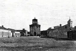 Church of la Purísima Concepción on the island of Isabel II in 1893