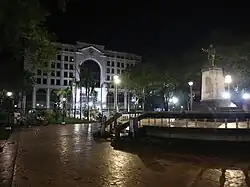 Plaza Libertad night view