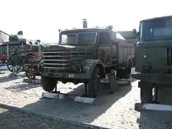 FMG-67 chemical protection military lorry on Csepel D-346 chassis in Kecel, Military Park, Hungary (2012)