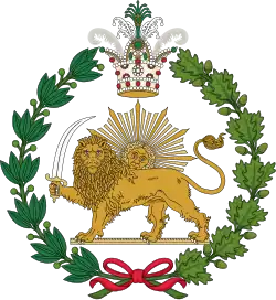 Coat of arms of Iran (1907–1925)