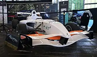 The Fusion on display.