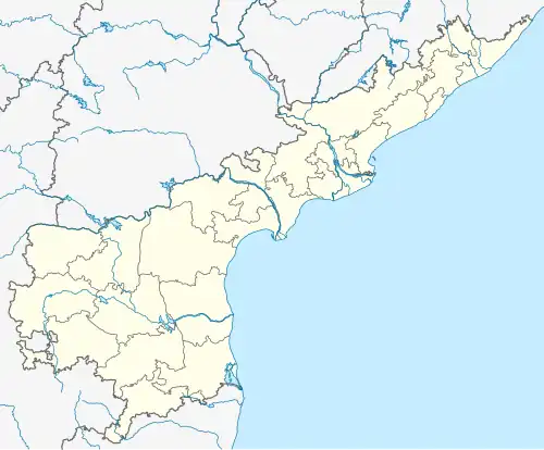 Machilipatnam is located in Andhra Pradesh