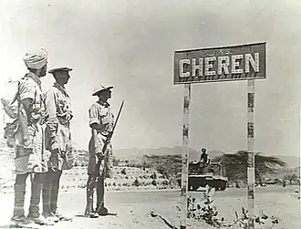Indian Army at Keren (Cheren)