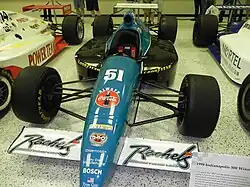 Dallara's first Indianapolis 500 victory was achieved by Eddie Cheever in 1998 (IR-8).