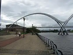 The smaller south arch