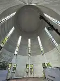 Inside of Balara Water Tower in April 2025