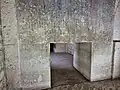Interior view of the Pyramid of Teti with the Pyramid Texts