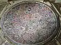 Interior decoration on the roof of tomb of Jamali kmali, Mehrauli, Archeological Park, Delhi