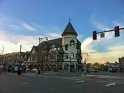 Intersection of Harvard and Beacon Streets, Coolidge Corner, Brookline, MA