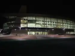 Intrust Bank Arena at night (2009)