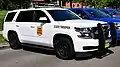 Chevrolet Tahoe of the iowa state patrol
