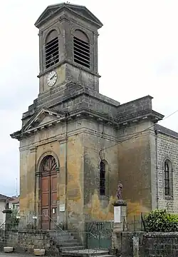 The church in Iré-le-Sec