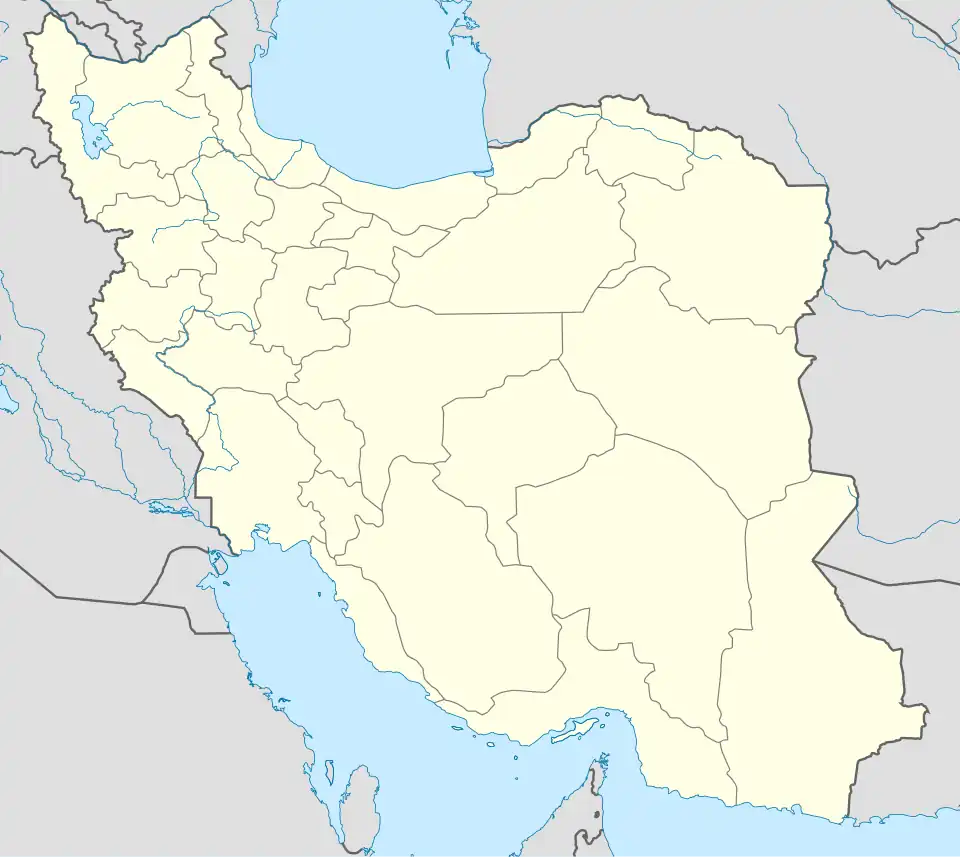 Rig-e Jenn is located in Iran