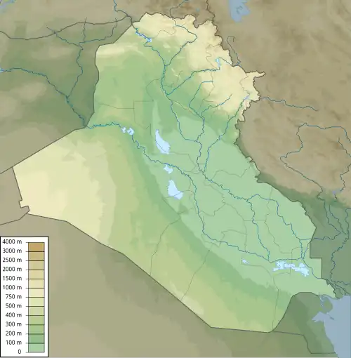 Babylon is located in Iraq