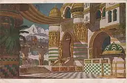 1905 set design for the opera by Ivan Bilibin