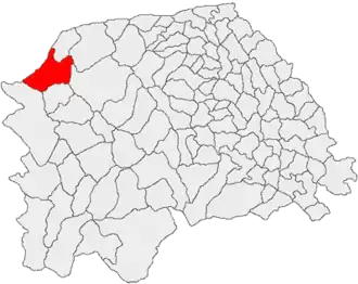 Location within the county