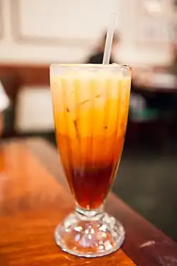 Image 19Thai iced tea is a popular drink in Thailand and in many parts of the world. (from List of national drinks)