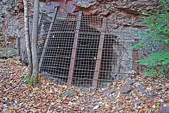 Cover over drift near North Jackson Pit No.&nbsp;1, 2010