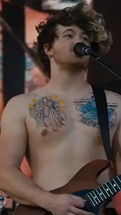 Nowell performing with Sublime at Coachella in April 2024