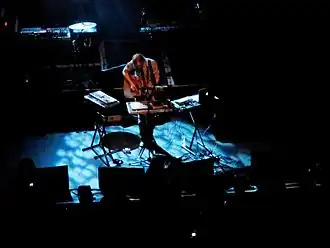 James Yuill performing in 2009