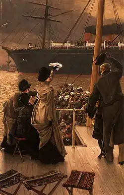 Goodbye on the Mersey by James Tissot